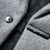 Single Breasted Notch Lapel Woolen Overcoat