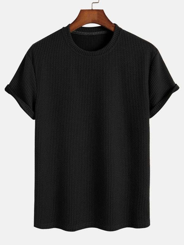 a9d03d7b1910e975f0289e62cd2df4ff884495074c2815fb0ea361d77c551b68.jpg Muscle Fit Ribbed T-Shirt