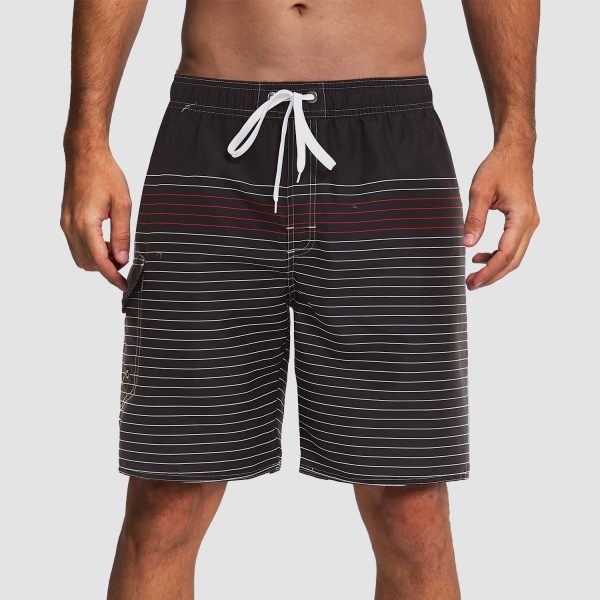 aedba8bccf0e043149220fbf93efef9b1efb3c542ec02a96bd51af673e470592.jpg Men's Swimming Trunks with One Pocket Quick Dry Beach Shorts with Mesh Lining