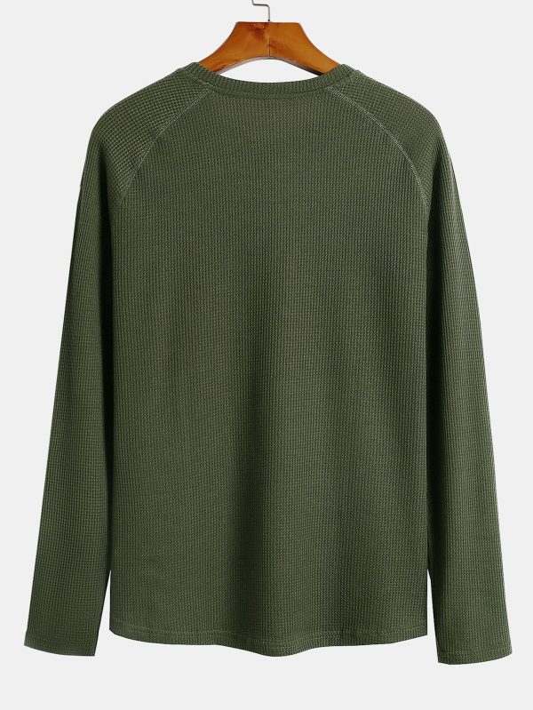 b3d5f6abe7b0dd2c07a5bdb49c8d6cca3c013977f4bbb3312adfab7b10026eb4.jpg Long Sleeve Arc Hem Waffle Henley Shirt