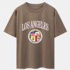 bd847f57138d79ecd5e5ca4e93e3646366023bc2c188ab3d27c83a377b071de6.jpg Los Angeles Coat Of Arms Print Drop Shoulder Oversize T-Shirt