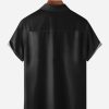 Gnomes Chest Pocket Short Sleeve Bowling Shirt