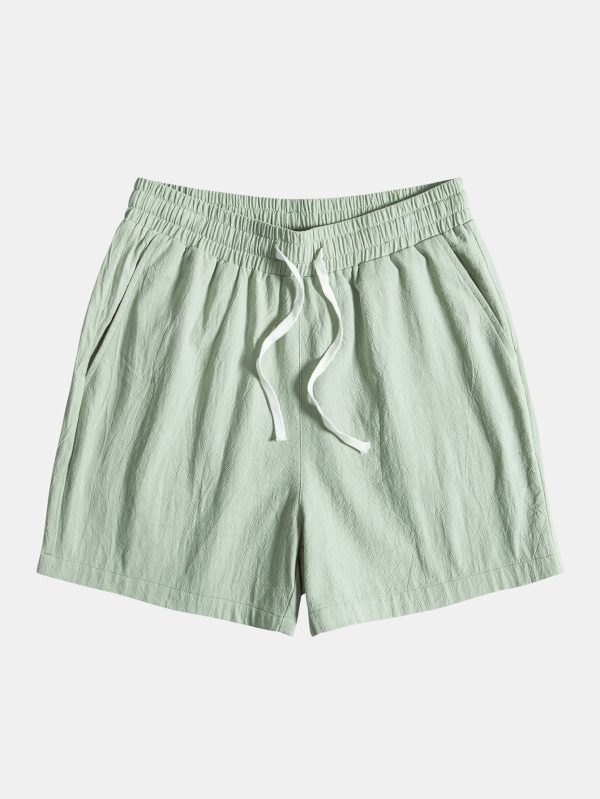 c460fa10491f64114075506d022ac031eb5e2a6406dcdd234aa26338ede2e2e9.jpg Textured Cotton Revere Shirt & 5" Shorts