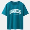c6609d8a29ad9f98a447d4f5507cfc502a010c3a0218c20e11e4e077e25369ea.jpg Los Angeles Letter Print Oversize T-Shirt