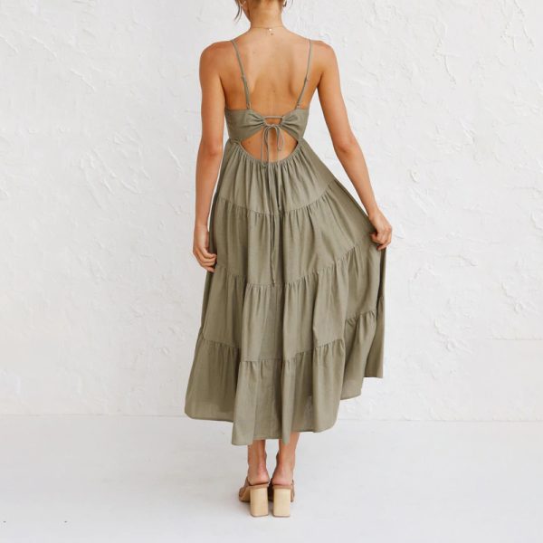 Fashion Strap Cake Dress