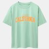 da39b015ae51b4efb445f9fe0f401785c5eb55c358bd87568dde059afe176467.jpg Los Angeles California Print Drop Shoulder Oversize T-Shirt