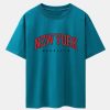 New York Print Drop Shoulder Oversize T-Shirt