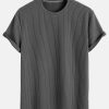 dab5cdef3564c54032e9d0beb9e931461c0c99eac4ce548d4c4dc34ff89c0bcc.jpg Muscle Fit Ribbed T-Shirt