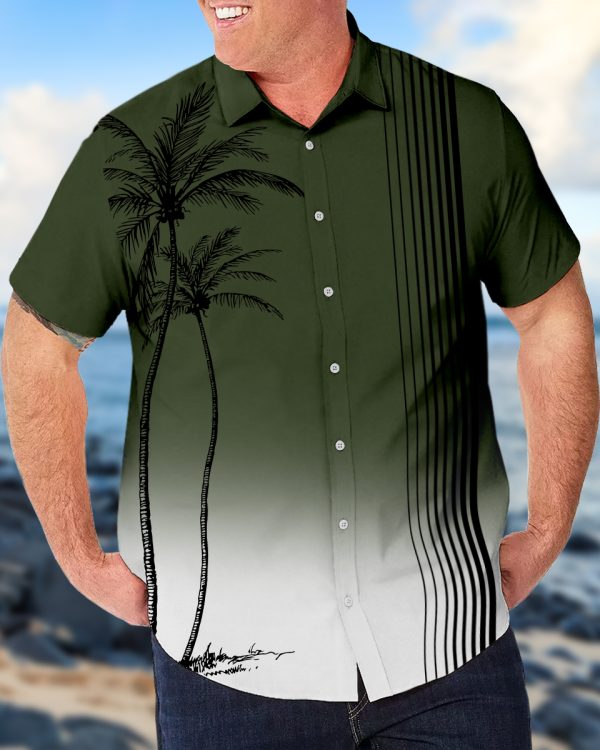 db981a006cd5aeacb68b6946a720a8a27de10b5d336d68f6f0b7fc00460747f7.jpg Men's Big Size Vacation Casual Hawaiian Short Sleeve Shirt 005