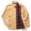 e7af6d2bec3baa9780c305a93363496ef068191a79a1a37d797eed0eb0ac6b19.jpg The Lined Utility Shirt in Wheat Denim