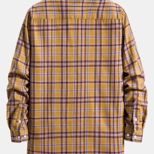 e8e2910aafbae137f1968bf1d781481d1edbbe1998d924490f3f8f52bd77615a.jpg Long Sleeve Button Up Plaid Shirt