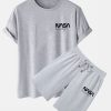 NASA Print T-Shirt & Shorts