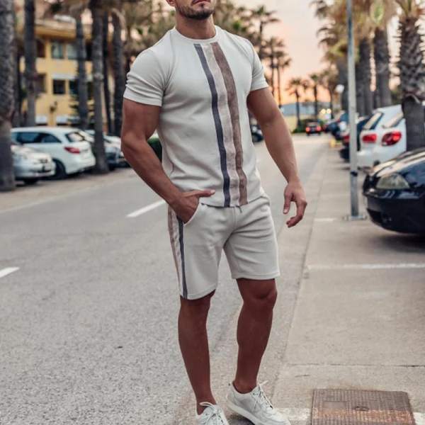 ecbd12ee946fed662e446e026f8acb6d892c0ea016cc1a6a0a916f7951810629.png Men's casual short sleeve two piece suit