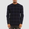 eda6310048266e5c7015a9cee0b5efdb1283a669c1b987fd4d3083754b5a1711.jpg Men's Casual Knitted Sweaters Crewneck Pullover Cotton Sweatshirt Soft Lightweight Autumn