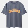 ee6361c652efdaf467cf3e1dec6e543eb58ad7f47d5a97ab61d9cd3da289b6d3.jpg Los Angeles California Print Drop Shoulder Oversize T-Shirt
