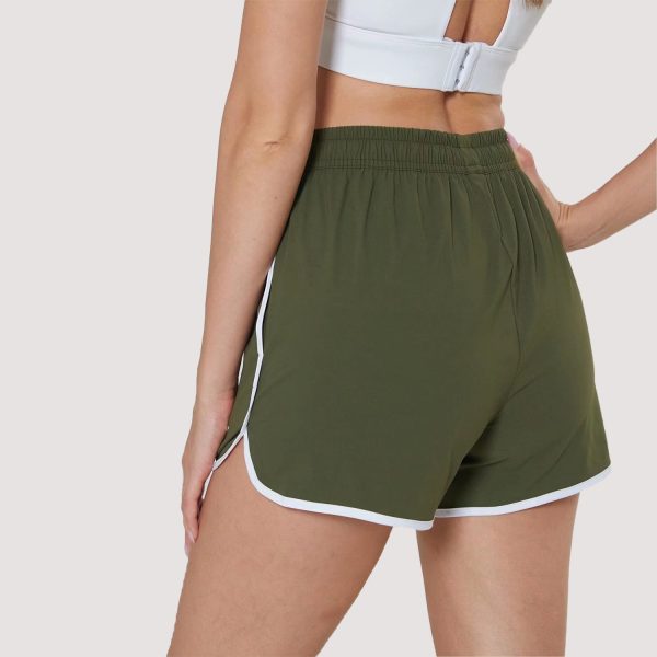 f7fb8d1a7180aeef89648605f8f1258f39a05e3533913854b18b7cc37bcbab81.jpg Women's Running Shorts with 2 Pockets Quick Dry Yoga Shorts