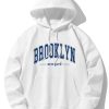 Brooklyn Print Cotton Blend Hoodie & Jogger Pants