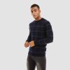 fc790d5fb83c1440565891ecd985bb9f1ba5f1c73a9165bc120ec1f445396a61.jpg Men's Casual Knitted Sweaters Crewneck Pullover Cotton Sweatshirt Soft Lightweight Autumn