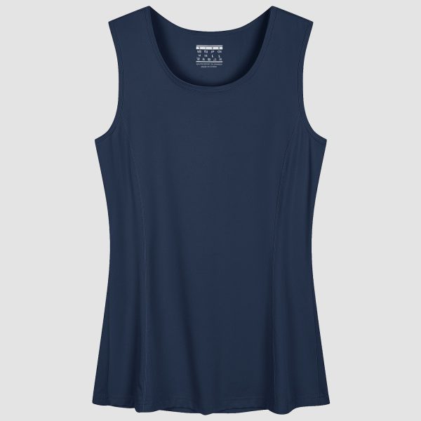 Women's Sleeveless Workout Shirts Dry Fit Running Wicking Tank Tops Active Gym