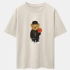 fed3cb39d12954e2f6fb87b1ed73f41ae6a61beeae22fd229c1fea8b970e09fe.jpg Basketball Bear Print Drop Shoulder Oversize T-Shirt & Jersey Basketball Shorts