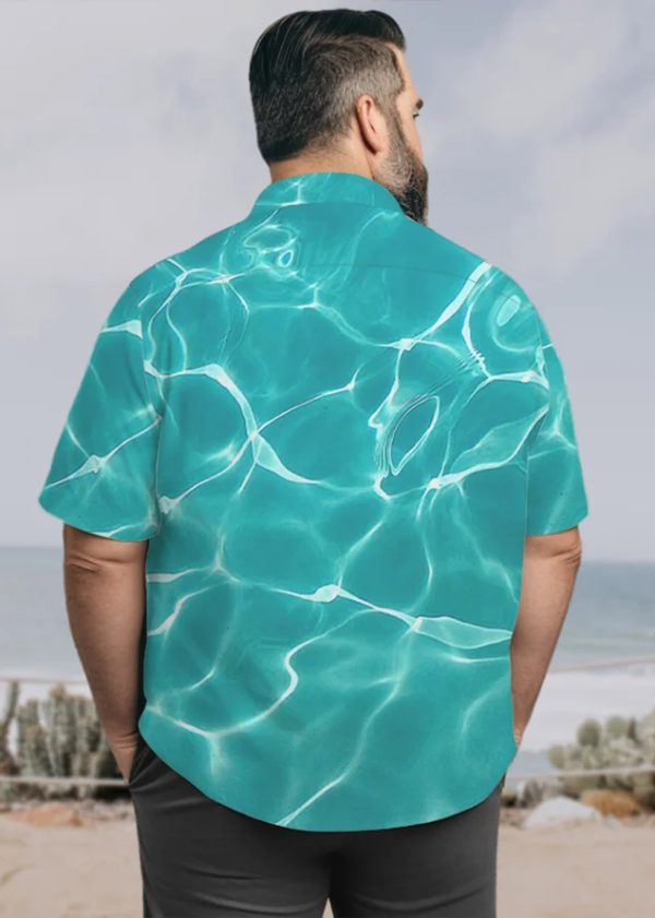 ffea3be27caf4616caa202aab1753afcf4396f1a017bdfddf6cb475e6507f2f3.jpg Men's Big Size Vacation Casual Hawaiian Short Sleeve Shirt